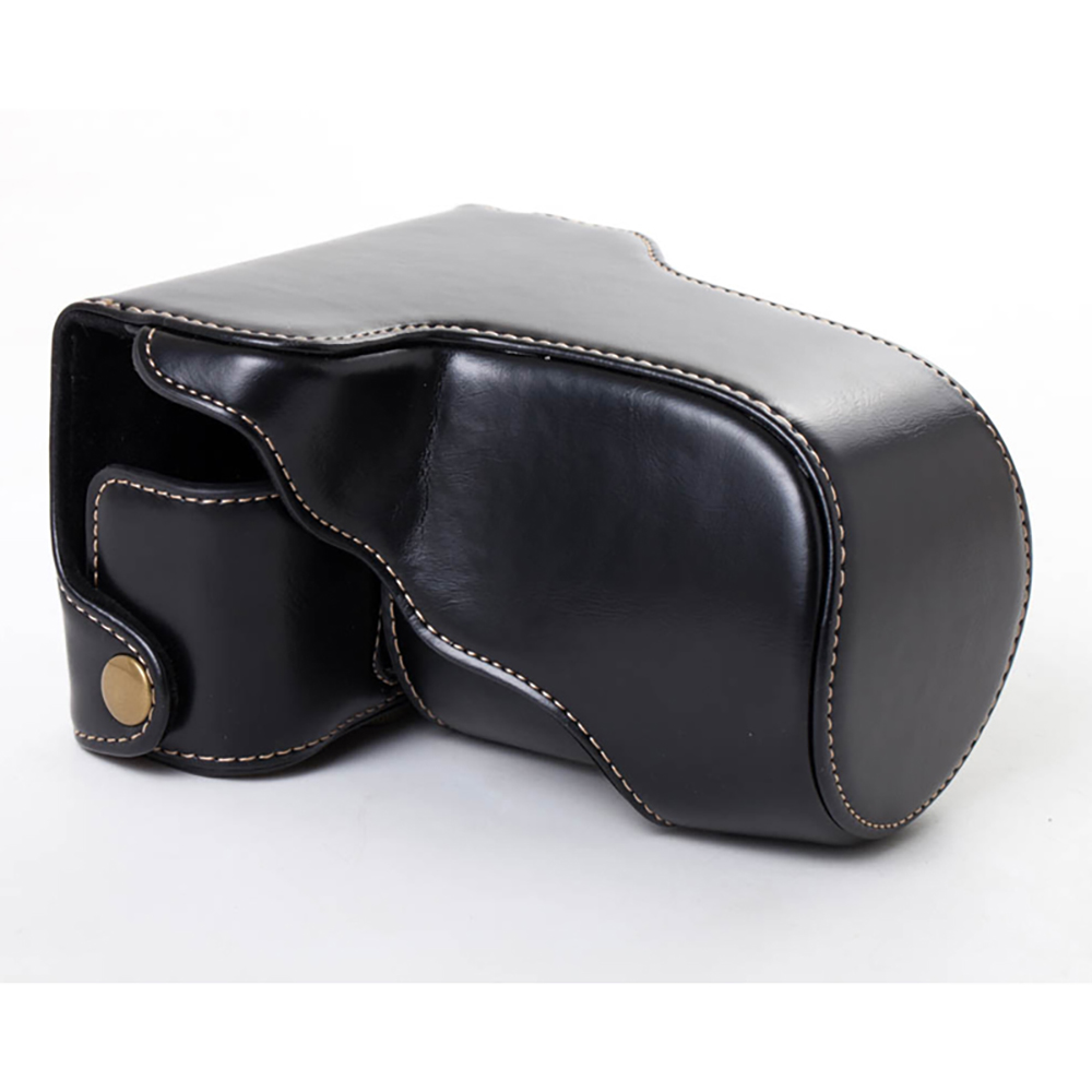 Camera Leather Case - حقيبة كاميرا من جلد البولي يوريثان