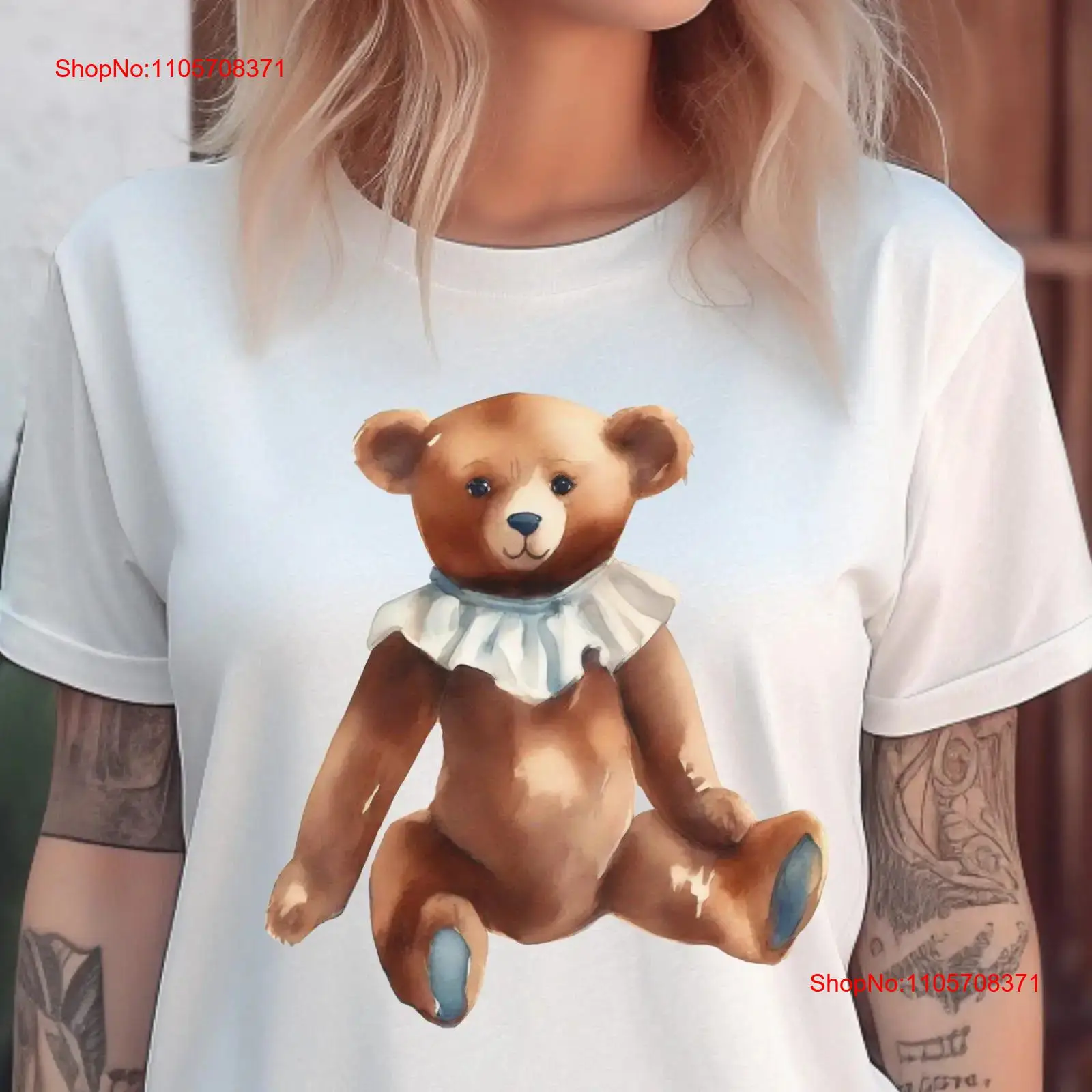Vintage Collectible Bears - تي شيرت بتصميم دب تيدي عتيق،