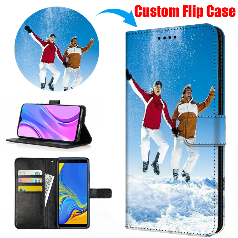 Camera Leather Case - حافظة صور مخصصة قابلة للطي لهواتف