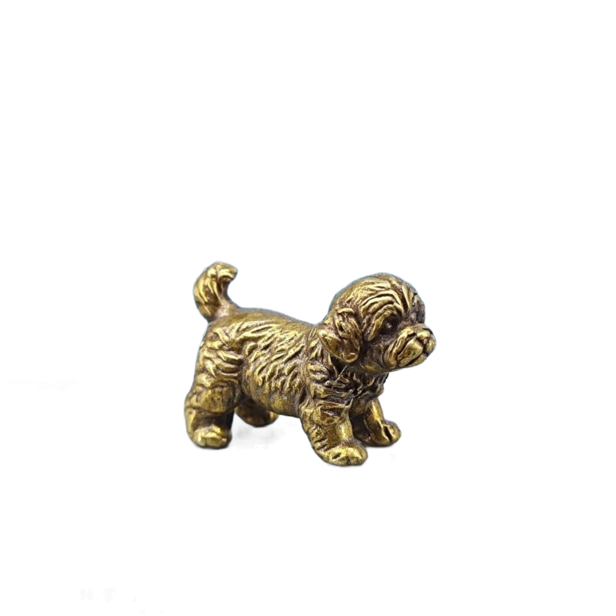 Vintage Collectible Bears - تمثال كلب نحاسي صغير، تمثال بولدوغ