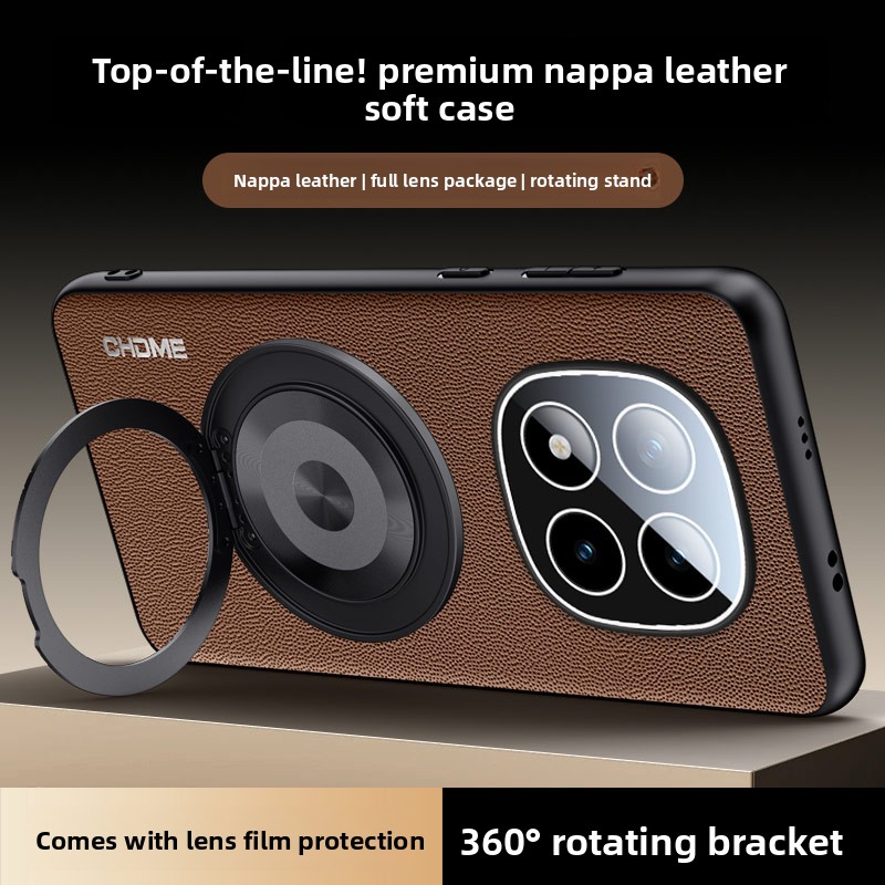 غطاء هاتف جلدي ناعم من السيليك - مراجعة Camera Leather Case وسعره