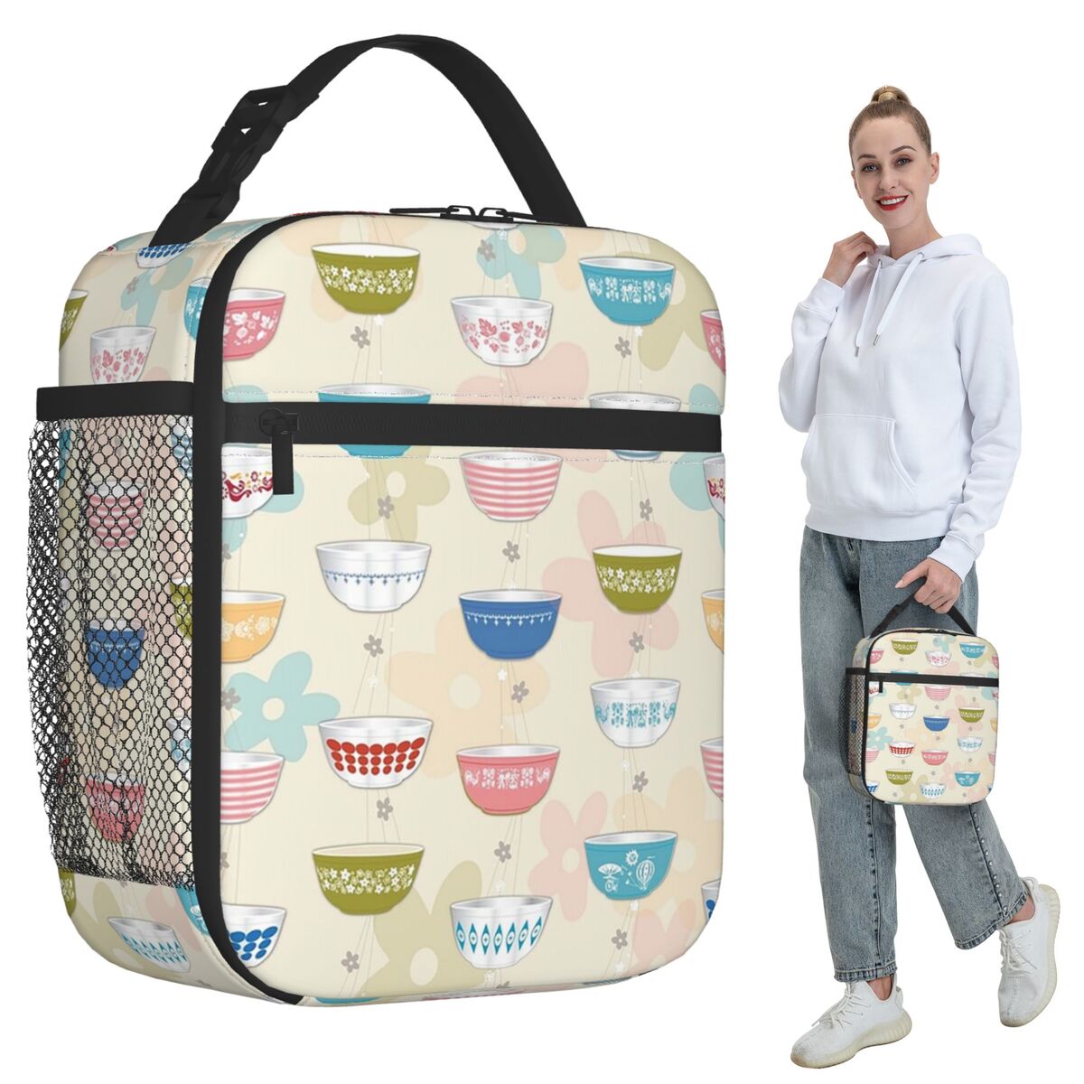 حقيبة غداء معزولة حرارياً بتصم - مراجعة Vintage Collectible Lunch Boxes وسعره