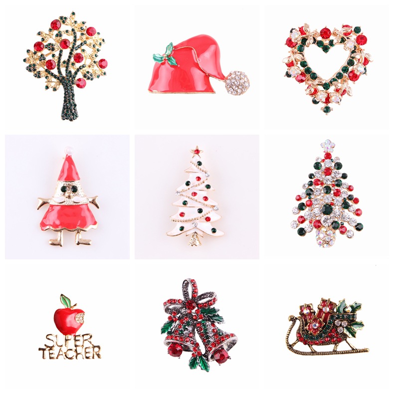 مجموعة دبابيس الكريسماس الكلاس - مراجعة Vintage Collectible Pins وسعره
