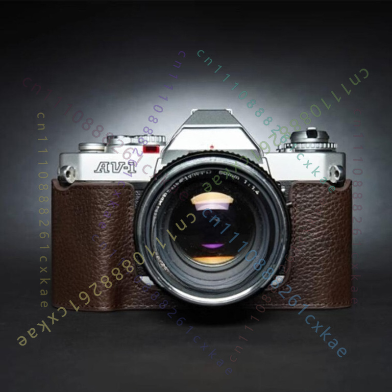 1 قطعة حقيبة كاميرا نصفية من ا - مراجعة Camera Leather Case وسعره