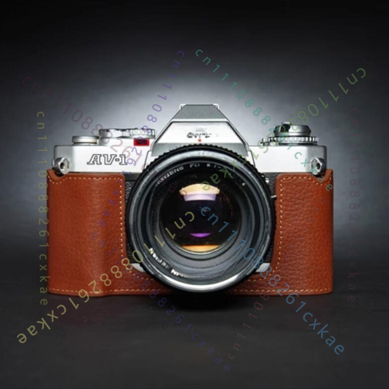 1 قطعة حقيبة كاميرا نصفية من ا - مراجعة Camera Leather Case وسعره