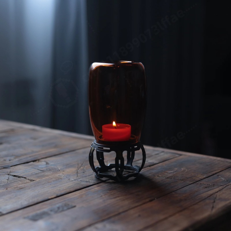 حامل شموع زجاجي بتصميم عتيق، إ - مراجعة Vintage Collectible Glass وسعره