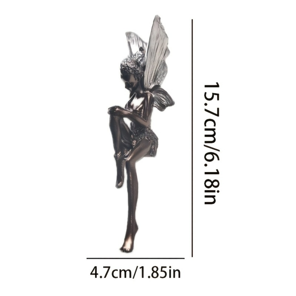 تمثال خيالي من الراتنج بتصميم  - مراجعة Vintage Fairy Figurines Collectible وسعره